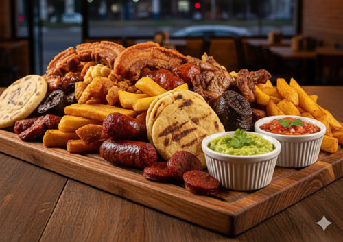 Comida Colombiana Picadas Familiar